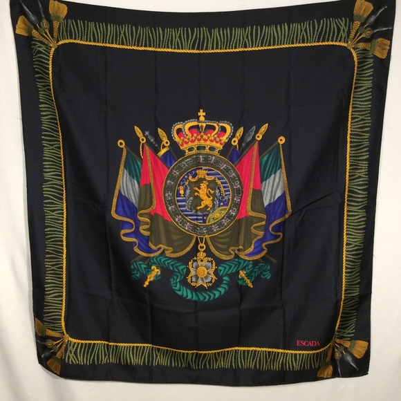 Vintage Escada Silk Wrap - Picture 3 of 4